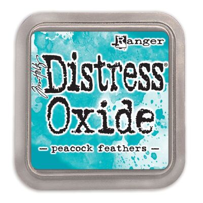 Ranger/Tim Holtz Distress Oxide innovatives Stempelkissen, Farbe: peacock feathers