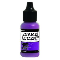 Enamel Accents von Ranger, 14 ml, Farbe: grape soda