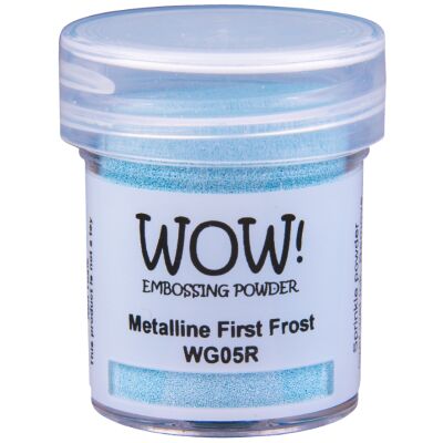 WOW Embossingpulver 15ml, Metalline, Farbe: First Frost
