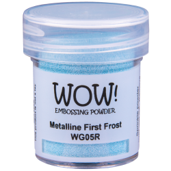 WOW Embossingpulver 15ml, Metalline, Farbe: First Frost