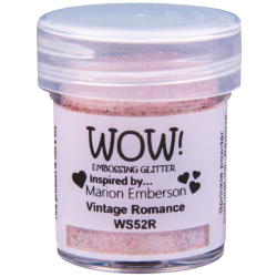 WOW Embossingpulver 15ml, Glitters, Farbe: Vintage Romance