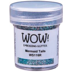 WOW Embossingpulver 15ml, Glitters, Farbe: Mermaid Tails