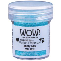 WOW Embossingpulver 15ml, Colour Blends, Farbe: Misty Sky