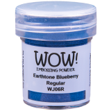 WOW Embossingpulver 15ml, Earth Tones, Farbe: Blueberry