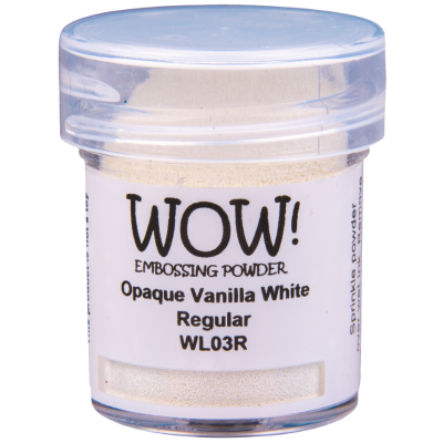 WOW Embossingpulver 15ml, Whites, Farbe: Vanilla White