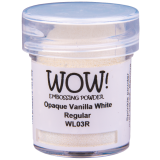 WOW Embossingpulver 15ml, Whites, Farbe: Vanilla White