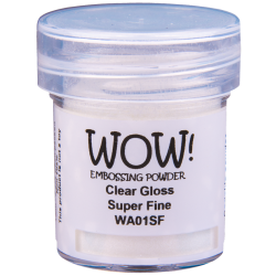 WOW Embossingpulver 15ml, Clears, Farbe: Clear Gloss Superfine