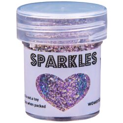 WOW Sparkles das Premium Glitter, 15 ml, Farbe: Clarabelle