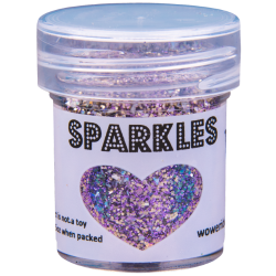 WOW Sparkles das Premium Glitter, 15 ml, Farbe: Clarabelle