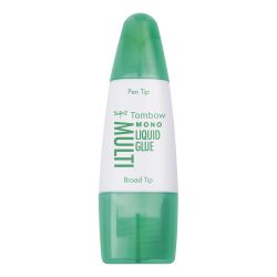 Tombow MONO Liquid Glue Multi (grün), 25 g, transparent und stark