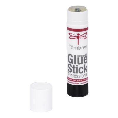 Tombow Glue Stick Professional, Klebestift S, transparent, 10g