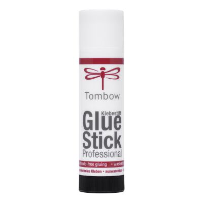 Tombow Glue Stick Professional, Klebestift M, transparent, 22g