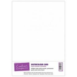 Crafter´s Companion Watercolour Card, A4, 300g, 15...