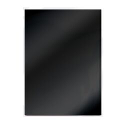 Tonic Studios Craft Perfect, Mirror Card Satin, A4, 5x 250g, Black Velvet