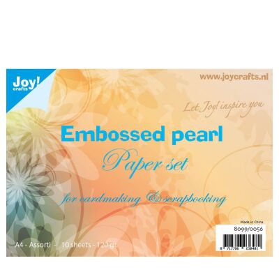 Joy Crafts Embossed Pearl