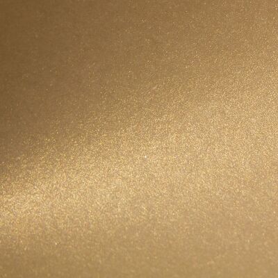 Tonic Studios Craft Perfect, Pearlised Card, A4 250g, 5 Blatt, Majestic Gold