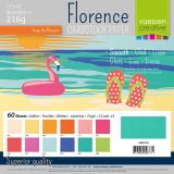 Florence Cardstock smooth 30,5x30,5 Multipack, 216g, 12x5 Blatt: Summer