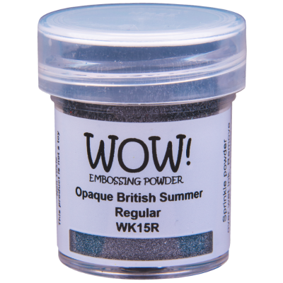 WOW Embossingpulver 15ml, Opaque Primary, Farbe: British Summer