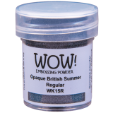 WOW Embossingpulver 15ml, Opaque Primary, Farbe: British Summer