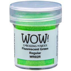 WOW Embossingpulver 15ml, Fluorescent Farbe: Green