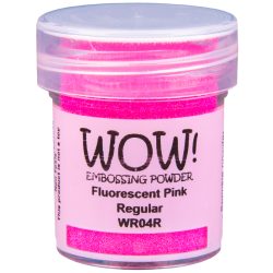 WOW Embossingpulver 15ml, Fluorescent Farbe: Pink