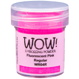 WOW Embossingpulver 15ml, Fluorescent Farbe: Pink