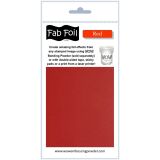 FabFoil von WOW, Heat Foil (hitzereagierende Folie) für Papier, Farbe: Red