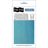 FabFoil von WOW, Heat Foil (hitzereagierende Folie) für Papier, Farbe: Ice Blue