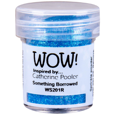 WOW Embossingpulver 15ml, Glitters, Farbe: Something Borrowed Translucent