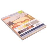 Florence Cardstock smooth Multipack, A4, 216g, 12x5 Blatt: Earth Tones