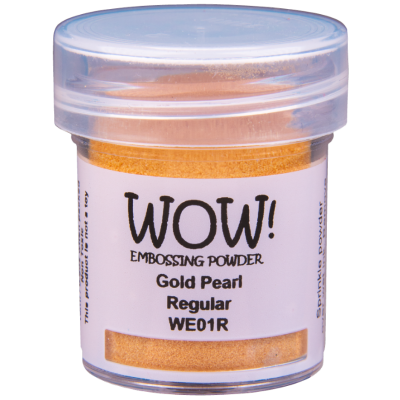 WOW Embossingpulver 15ml, Pearlescents, Farbe: Gold Pearl