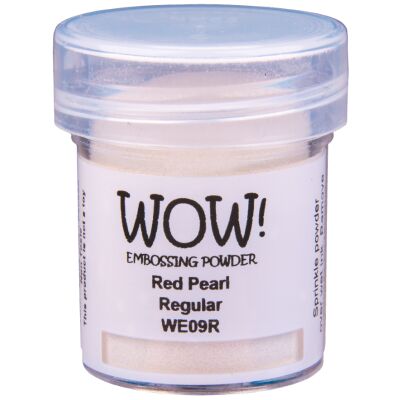 WOW Embossingpulver 15ml, Pearlescents, Farbe: Red Pearl