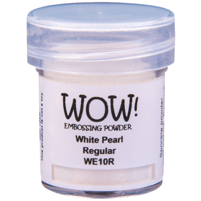 WOW Embossingpulver 15ml, Pearlescents, Farbe: White Pearl