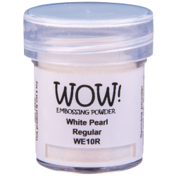 WOW Embossingpulver 15ml, Pearlescents, Farbe: White Pearl