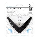 Xcut Corner Punch von docrafts, Eckenstanzer 2 in1 mit 5mm Radius