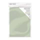 Tonic Studios Craft Perfect, Mirror Card Satin, A4, 5x 250g, Spring Silver
