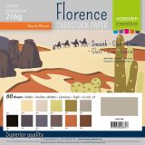Florence Cardstock smooth 30,5x30,5 Multipack, 216g, 12x5 Blatt: Earth Tones