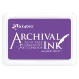 Archival Ink Stempelkissen von Ranger, Farbe: majestic violet