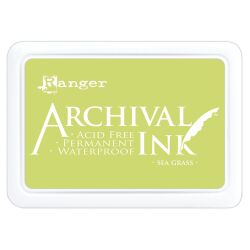 Archival Ink Stempelkissen von Ranger, Farbe: sea grass