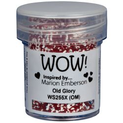 WOW Embossingpulver 15ml, Glitters, Farbe: Old Glory Opaque