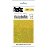 FabFoil von WOW, Heat Foil (hitzereagierende Folie) für Papier, Farbe: Glitter Gold
