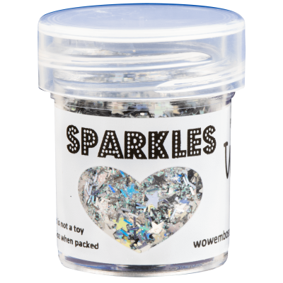 WOW Sparkles das Premium Glitter, 15ml, Farbe: Starlight Sparkles