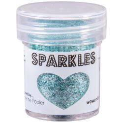 WOW Sparkles das Premium Glitter, 15ml, Farbe: Crushed Ice