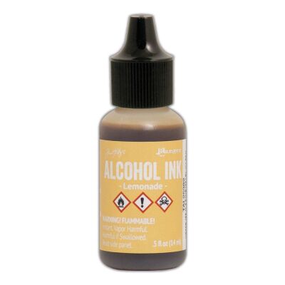 Tim Holtz Alcohol Ink von Ranger mit 14 ml Inhalt, Farbe: lemonade