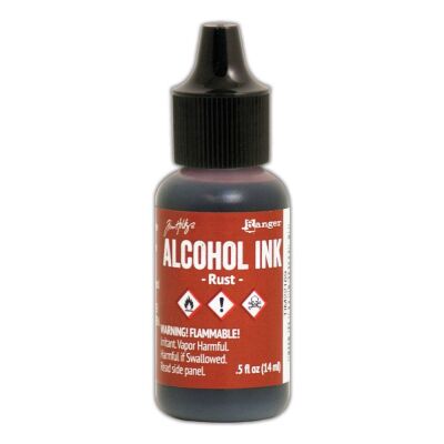 Tim Holtz Alcohol Ink von Ranger mit 14 ml Inhalt, Farbe: rust