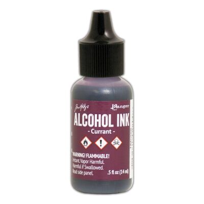 Tim Holtz Alcohol Ink von Ranger mit 14 ml Inhalt, Farbe: currant