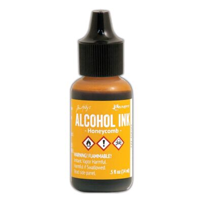 Tim Holtz Alcohol Ink von Ranger mit 14 ml Inhalt, Farbe: honeycomb