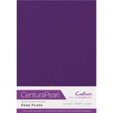 Crafter´s Companion Centura Pearl, A4, 310g, 10 Blatt, Farbe: Deep Purple