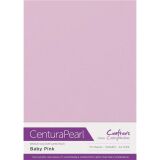 Crafter´s Companion Centura Pearl, A4, 310g, 10 Blatt, Farbe: Baby Pink