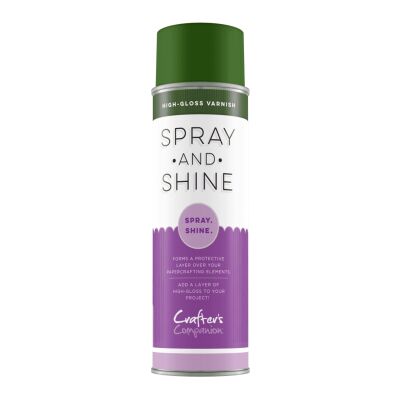 Crafters´s Companion Spray: Spray and Shine, Versiegelungslack hochglänzend